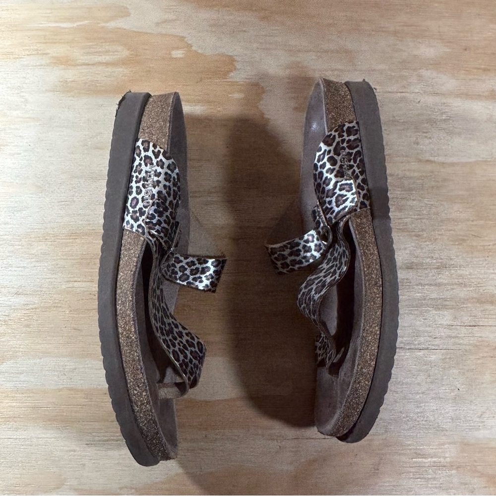Mephisto Panther Print Sandals Women’s Size 9 - Picture 3 of 8
